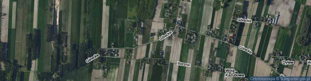 Zdjęcie satelitarne Górecka ul.